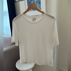 & Other Stories Off White T-Shirt